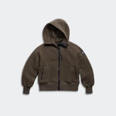 Canada Goose Chilliwack Bomber Kind Fleece Black Label In Brown