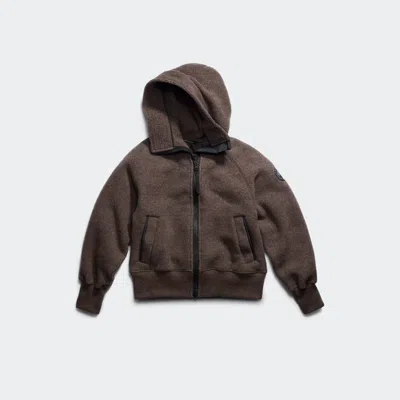 Canada Goose Chilliwack Bomber Kind Fleece Black Label In Gray