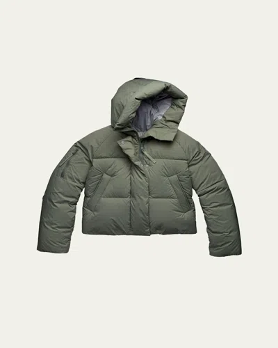 Canada Goose Chilliwack Down Hooded Puffer Jacket In Green