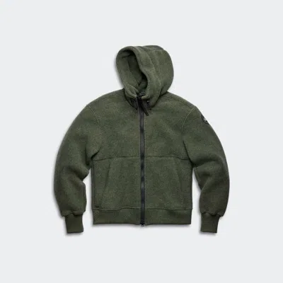 Canada Goose Chilliwack Fleece Bomber Black Label In Green