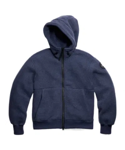 Canada Goose Chilliwack Fleece Bomber Black Label In Blue