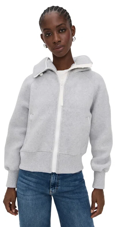 Canada Goose Chilliwack Fleece Bomber Silverbirch In Gray