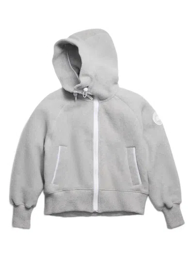 Canada Goose Chilliwack Bomber Kind Fleece Parka In Gray