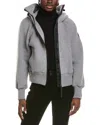 Canada Goose Chilliwack Fleece Wool-blend Bomber Jacket In Gray