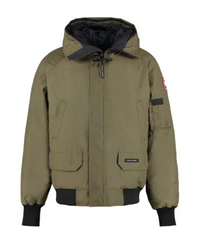 Canada Goose Chilliwack Hooded Bomber Coat In Green