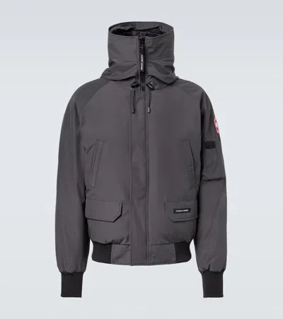 Canada Goose Chilliwack Hooded Down Jacket In Gray