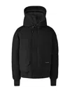 Canada Goose Chilliwack Padded Down Bomber Jacket In Black
