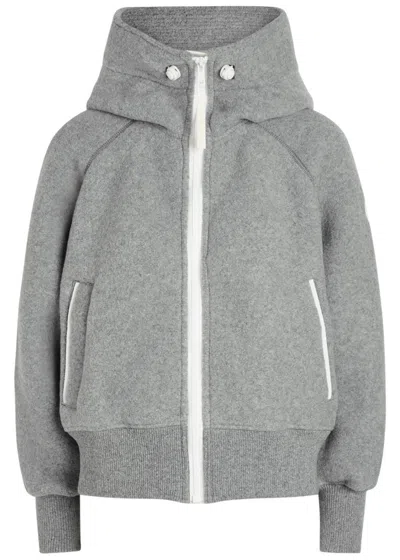 CANADA GOOSE CANADA GOOSE CHILLIWACK HOODED WOOL-BLEND JACKET