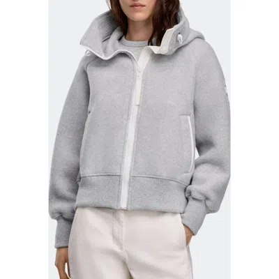 Canada Goose Chilliwack Kind Fleece Bomber In Gray