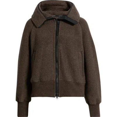 Canada Goose Chilliwack Kind Fleece Bomber In Terra - Terra