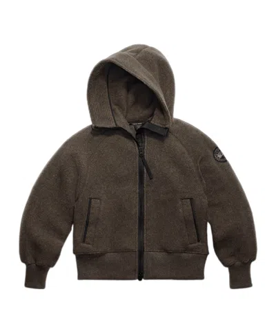 Canada Goose Chilliwack Logo-patch Bomber Jacket In Brown