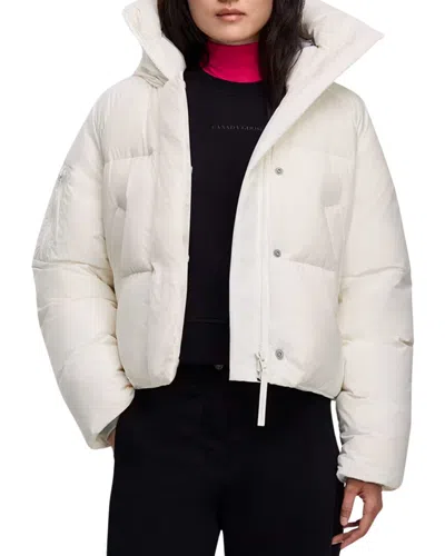 Canada Goose White Chilliwack Down Jacket