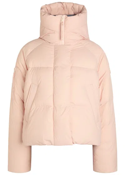 Canada Goose Chilliwack Quilted Hooded Nylon Jacket In Pink