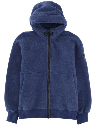 Canada Goose Chilliwack Recycled Wool Blend Jacket In Blue
