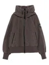 Canada Goose Chilliwack Wool Blend Bomber Jacket In Gray