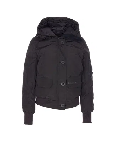 Canada Goose Black Chillwack Bomber Zip