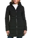 Canada Goose Down-filled Clair Coat In Black