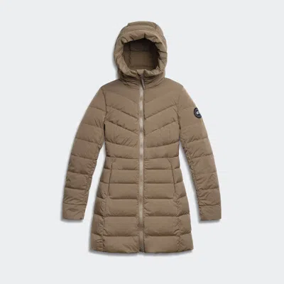 Canada Goose Clair Coat Black Label In Brown