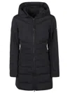 Canada Goose Midi Down Jacket Clair In Black