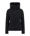 Canada Goose Black Clair Jacket Frontal Zip Closure In Black