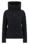Canada Goose Black Clair Jacket Frontal Zip Closure In Black