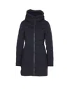 Canada Goose Women Clair Long Down Jacket In Blue