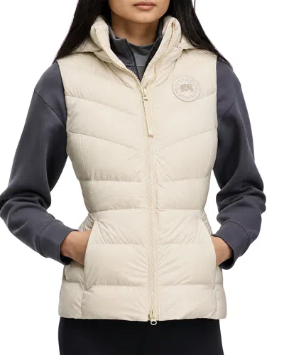 Canada Goose Clair Down Vest In Metallic