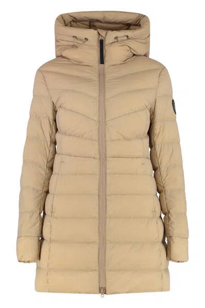 Canada Goose Clair Hooded Down Jacket In Yellow