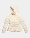 Canada Goose Clair Hooded Down Puffer Jacket In Linen