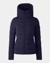 Canada Goose Clair Hooded Down Puffer Jacket In Multi