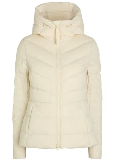 Canada Goose Clair Hooded Padded Jacket In Neutral