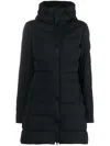 Canada Goose Women Clair Long Down Jacket In Black