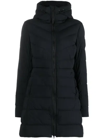 Canada Goose Women Clair Long Down Jacket In Black