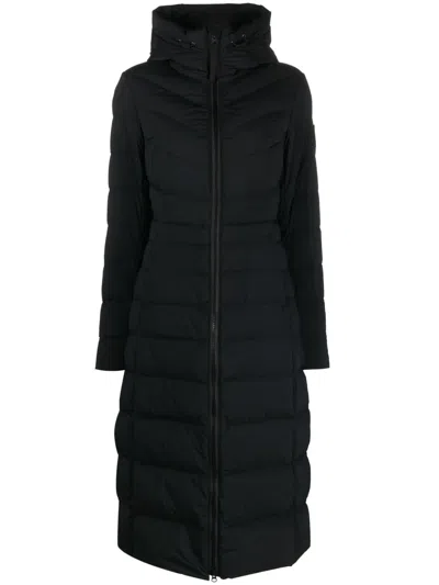 Canada Goose Clair Long 750 Fill Power Down Puffer Coat In Black