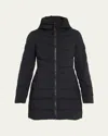 Canada Goose Clair 750 Fill Power Down Puffer Coat In Black