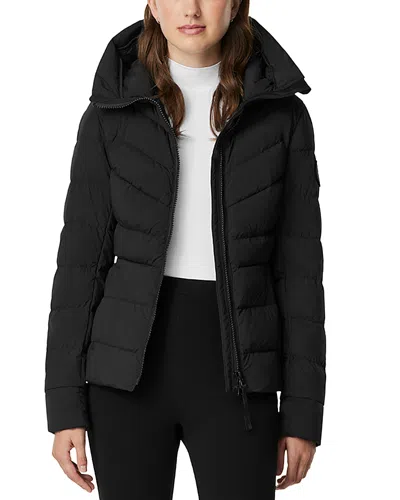 CANADA GOOSE CLAIR HOODED SHORT PUFFER JACKET