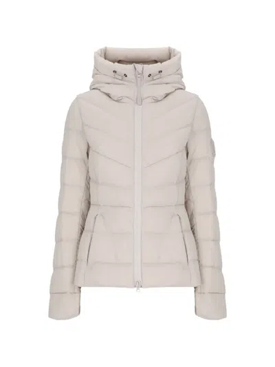 Canada Goose Clair Hooded Puffer Jacket In Neutral