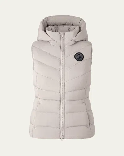CANADA GOOSE CLAIR HOODED PUFFER VEST