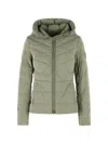 Canada Goose Stretch Polyamide Clair Down Jacket In Green