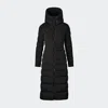 Canada Goose Clair Long 750 Fill Power Down Puffer Coat In Blue