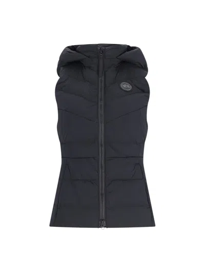 Canada Goose 'clair' Padded Vest In Black  