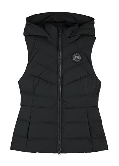 Canada Goose Clair Quilted Nylon Gilet In Black