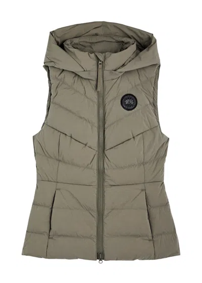 Canada Goose Clair Quilted Nylon Gilet In Grey