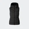 Canada Goose Clair Down Vest In Black