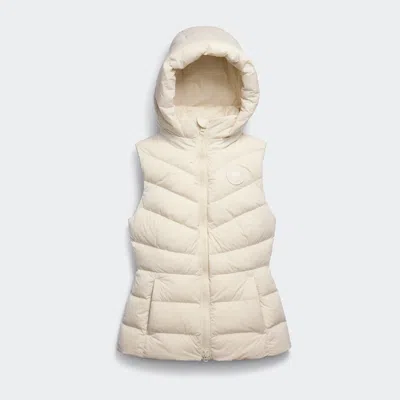 Canada Goose Clair Vest Tonal Label In Neutral