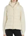 Canada Goose Clair White Label Down Vest In White