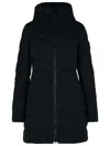 Canada Goose Clair 750 Fill Power Down Puffer Coat In Black