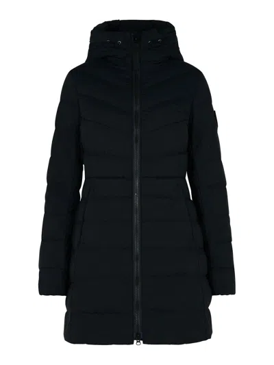 Canada Goose Women Clair Long Down Jacket In Black