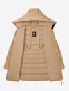 Canada Goose Claire Long Coat In Neutral