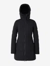 Canada Goose Clair 750 Fill Power Down Puffer Coat In Black